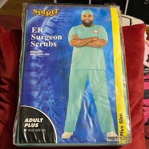 Spirit Teal ER Scrubs Costume